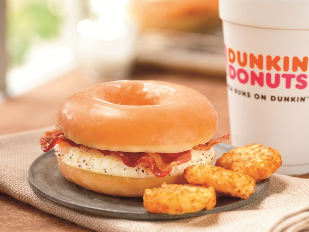 Dunkin Donuts Sandwiches & More Menu With Prices