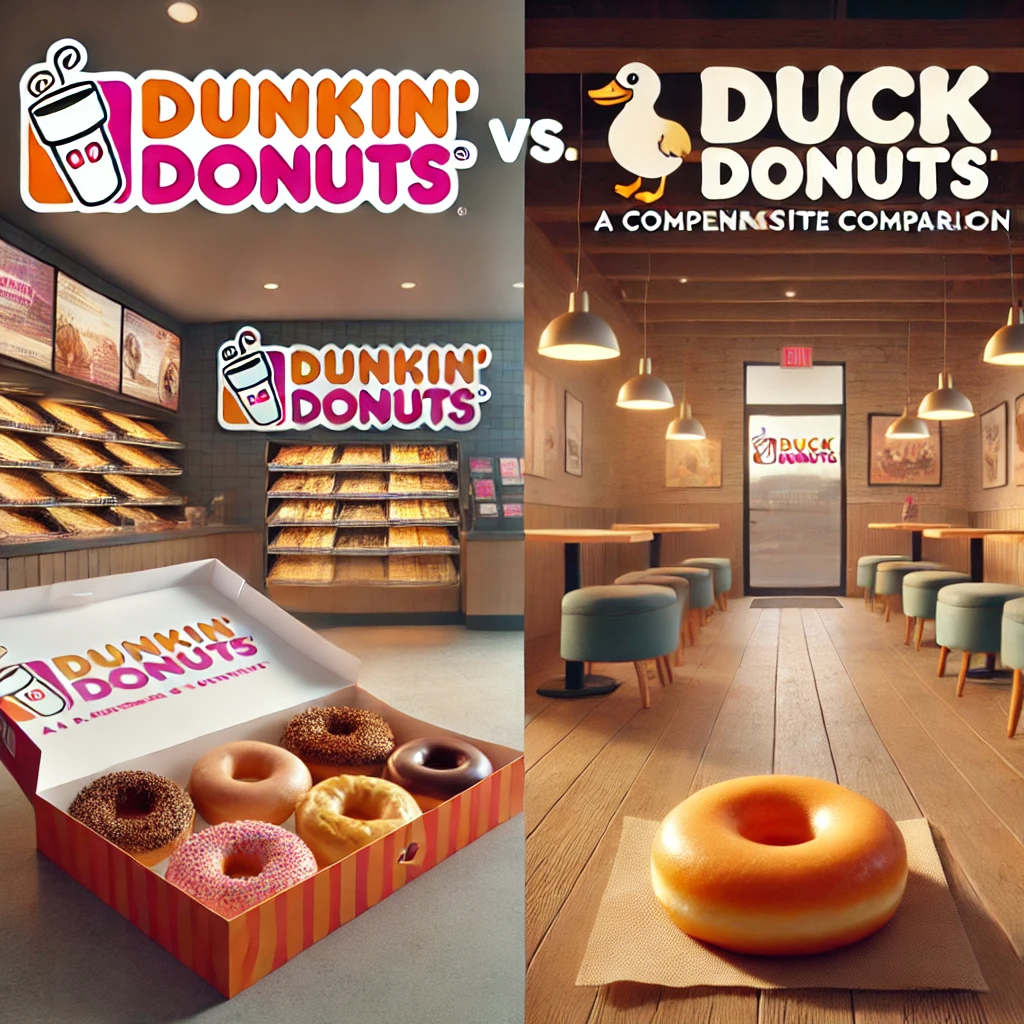 Dunkin’ Donuts vs. Duck Donuts: A Comprehensive Comparison