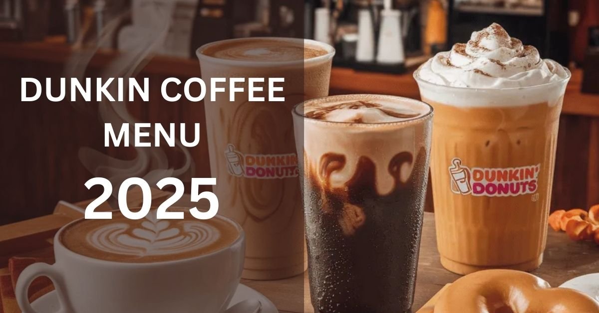 dunkin coffee menu